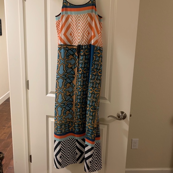 Pattern Maxi Dress - Picture 3 of 4